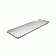 Schneider - Plaque d'exposition/de comptoir "Argent", 600 x 200 x 20 mm - argenté aluminium 154053