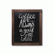 SHOWDOWN Displays Exposiciónate Natura Ardoise Classique 50 x 60 cm Marron Foncé CHBEBR50x60 - marron Bois manufacturé CHBEBR50x60_0