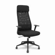 Silla Pro536 basculante tela negra brazos fijos - multi-matériau 536B00SWRN