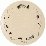 TABLE ET COOK Assiette à dessert 21 cm - Montagne - 035-1235440