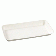 Assiette Kanopée bagasse blanche 20x10x2cm - par 200