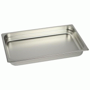 Bac Gastro Inox AISI 304 GN 1/1 Plein H. 65 mm - Gastroland - 3701666001406