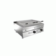 Bartscher Grill inox pierre pierre de lave gaz, 2 zones, à poser, 14 000 W, GAZ - 4015613773438 Bartscher Grill inox pierre pierre de lave gaz, 2 zones, à poser, 14 000 W, GAZ - 4015613773438