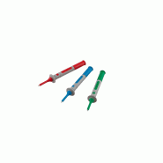CHAUVIN ARNOUX - Jeu de 3 pointes de touche - 1 rouge, 1 bleue, 1 verte - 1000V CAT IV