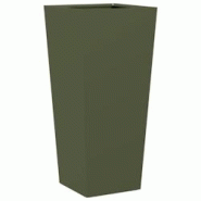 Helloshop26 - Jardinière bac lit surélevé plantes fleurs terrasse jardin olive 35 x 35 x 75 cm acier vert 02_0038695 - 3000217927166 Helloshop26 - Jardinière bac lit surélevé plantes fleurs terrasse jardin olive 35 x 35 x 75 cm acier vert 02_0038695 - 3000217927166