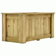 Helloshop26 - Jardinière surélevée 100 x 50 x 50 cm bois de pin imprégné 02_0000841 - 3000071741533 Helloshop26 - Jardinière surélevée 100 x 50 x 50 cm bois de pin imprégné 02_0000841 - 3000071741533