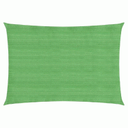 Helloshop26 - Voile d'ombrage 160 g/m² vert clair 4 x 6 m PEHD 02_0009394 - vert 3000507447763