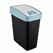 KEEEPER - Poubelle 39,5 x 24 x 47,5, bleu nordique - bleu plastique KEE969