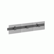KIMEX Support TV mural - menu board 3 écrans 32'' noir - noir 3700685426429 KIMEX Support TV mural - menu board 3 écrans 32'' noir - noir 3700685426429