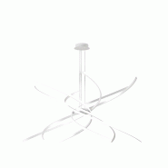 Lustre LED moderne Top Light Tornado 88W 5950LM 1163/S100 blanc - blanc 8056039141117