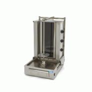 Maxima Kebab grill - 3 brûleurs - 40 kg de viande - électrique – 54.7 × 68.6 × 92.7 cm – 4500 W - AKS-09370245