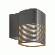 Nordlux Applique murale Sidara Aluminium Seaside anthracite ,  H. 19 - IP54 - E27 /   Extérieur - gris aluminium 5704924025778