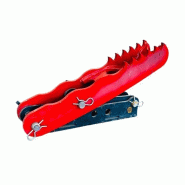 Pouce mécanique pour pelle de 1,5T à 3T