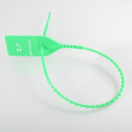 Scellé PP à tige crantée ronde - Longueur 215 mm - Tige Ø2.6 mm - Vert_0