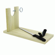 Support jambon bois avec couteau 40x17,2x22,3cm - par 20_0