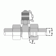 Union double prise de pression - Série L - 18 , 26X150