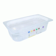 Bac HACCP Polypropylène GN 1/3 H. 100 mm - Gastroland - transparent plastique polypropylène 3701666002281