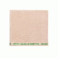Benetton - Serviette 90X160Cm 380Gsm 100% Coton Velours Beige avec Logo Neutral Be - beige BE316