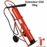 C1 - extincteurs co2 10kg b sur chariot