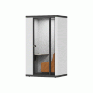Cabine acoustique Workbox Silens 1 personne - Blanc