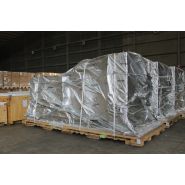 Caisse en bois navette sur-mesure en OSB F- Réutilisable - NIMP15 SEI 4C - Fret Maritime Caisse en bois navette sur-mesure en OSB F- Réutilisable - NIMP15 SEI 4C - Fret Maritime