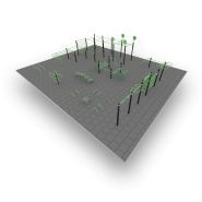 Extra large 238 - equipements de street workout - bestrong - 238m² · 18 machines · 90 personalles Extra large 238 - equipements de street workout - bestrong - 238m² · 18 machines · 90 personalles