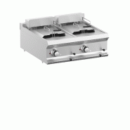 Friteuse professionnel electrique 2 cuves 12+12 l a poser domina pr... - PFRBE77T
