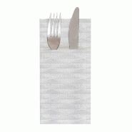 García de Pou Garcia de Pou 700 Unités - Serviettes Kangourou 'Mist' 55 G/M2 40X40 Cm Blanc Airlaid - blanc papier 271.92