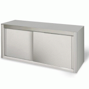 Placard mural inox avec portes Hauteur 650 mm - 1400_0