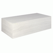 Podium pour mannequins Vertigo noyer clair 90x45x25cm