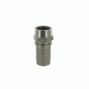 Raccord fileté vapeur mâle inox à douille annelée - YVADMGIX012 - 1/2