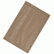 Sac papier kraft sans impression ( 0.5 kg) 14 + 9 x 21 cm