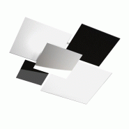 Top light Plafonnier moderne 1088/90-NE Verre Blanc et Noir 4xE27 - noir 8057094703036