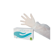 100 gants d'examens à usage unique CE en latex poudré - GLPNT-IM05_0