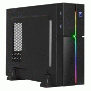 AEROCOOL PLAYA - ÉTUI MICRO ATX PC (SLIM, MODES RGB 13, HORIZONTAL OU AEROCOOL PLAYA - ÉTUI MICRO ATX PC (SLIM, MODES RGB 13, HORIZONTAL OU