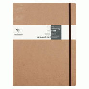 Clairefontaine Lot de 5 Cahier Age Bag My.Essential B5, 192p./96 feuilles 90 g/m² ivoire cousues, couv. Coloris tabac, dot grid (grille de points) -