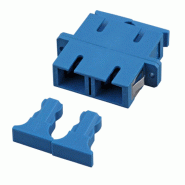 Coupleur FO Single-Mode, SC/SC duplex, bleu, bleu Coupleur FO Single-Mode, SC/SC duplex, bleu, bleu