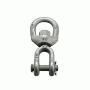 Emerillon et anneau articulé - Emerillon GP chape/oeil - Vente et négoce professionnel de systèmes de levage