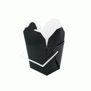 FIRSTPACK FHC - 450Pcs - Boite carré noir avec anse - 92x74x90mm 415ml - noir en carton 210ASPAIL17N FIRSTPACK FHC - 450Pcs - Boite carré noir avec anse - 92x74x90mm 415ml - noir en carton 210ASPAIL17N
