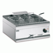 Friteuse professionnelle de comptoir 3 paniers électrique 20l avec ... - PDF66/ST