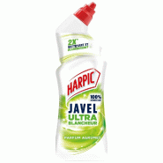 Harpic gel javel 750 ml éclat et blancheur parfum d'agrumes