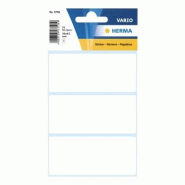 HERMA 21 étiquettes blanches multi-usage, format 36 x 82 mm (7 feuilles 9x16 / cdt) - 3756