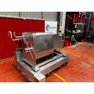 Mélangeur industriel à bande en acier inoxydable Velati d'occasion 435 litres - Référence C7538