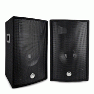 Paire d'enceintes Passives BM SONIC BMS12 - 2x600W Peak - 1200W Max. - Sono Bass Reflex Trapézoïdal à 2 voies 12"/30cm - 3666638036087