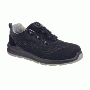 Paire de chaussures de sécurité basses à laçage rapide S1P Safety Trainer Knit - BBSTKTNRGR-PW07/LR_0