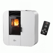 Poêle à granulés Etanche Slim Astral 13,8 kW Blanc Sannover - blanc GRPL26010138WSA