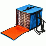 Sac à dos isotherme de livraison repas - 43 x 43 cm | Gi.Metal - BTZ4040