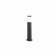 Sigaro - Borne De Jardin Avec Ampoule E27 Max 20W Ip54, Aluminium Peint, Borne Extérieure, Anthracite, Hauteur 50 Cm - Perenz - gris 8023559548528