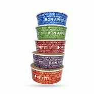Sophissac Bol salade Gamme Kraft Coloré Modèle Maxim 500 ML Ø15XØ12X H.4.7 CM (50 U) - C4F715HH Sophissac Bol salade Gamme Kraft Coloré Modèle Maxim 500 ML Ø15XØ12X H.4.7 CM (50 U) - C4F715HH