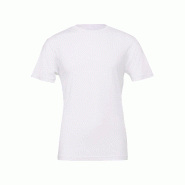 T-shirt homme col rond Blanc L 100% Coton - L blanc 0846503016120